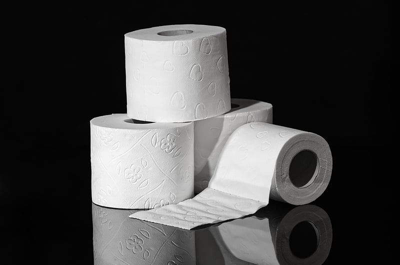 Paper Roll Wall Art
